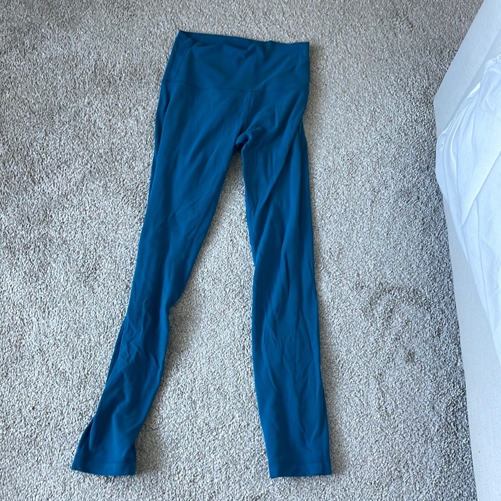 Loved Lululemon blue align leggings size 4